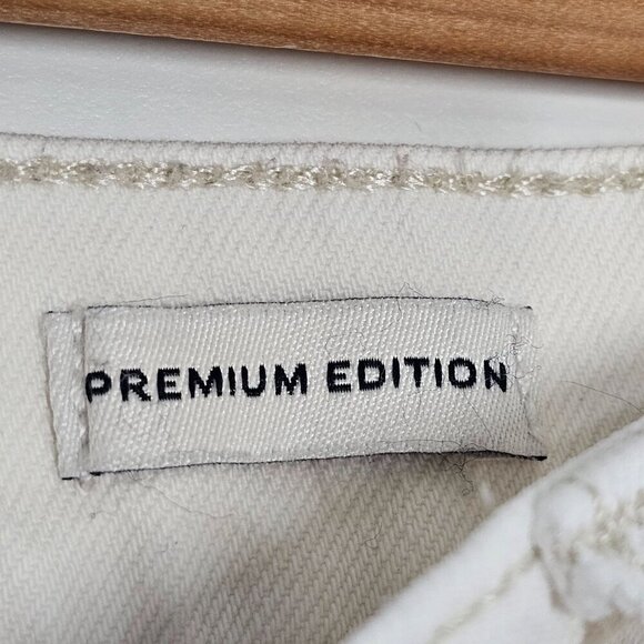 J.Crew Womens High-Rise Straight Jeans Premium Edition Re-Imagined White Size 31 - Picture 6 of 16